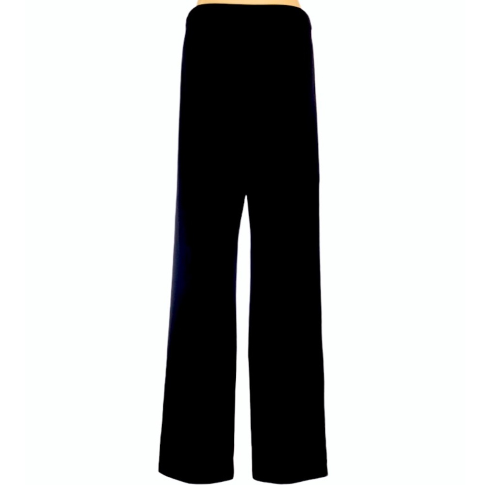 SOLD ST. JOHN Collection Wool Knit Wide Leg Pants - Picture 6 of 8